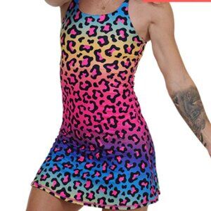 Limitless Dress 2.0 | Rainbow Leopard CVG sz XL